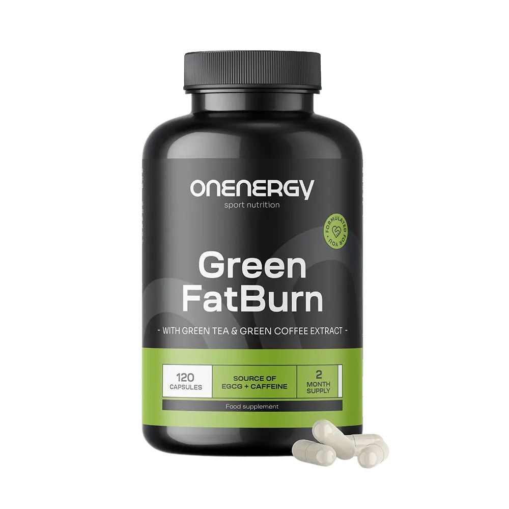 OnEnergy Green FatBurn mit grünen Tee und grünen Kaffee · 120 Kapseln