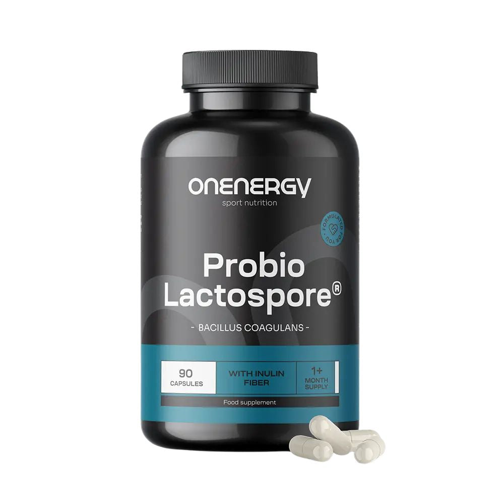 OnEnergy Probio Lactospore® · mikrobielle Kulturen mit Inulin · 90 Kapseln