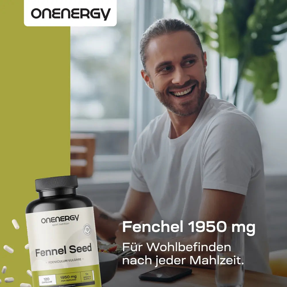OnEnergy Fenchel 1950 mg · 120 Kapseln – Bild 2