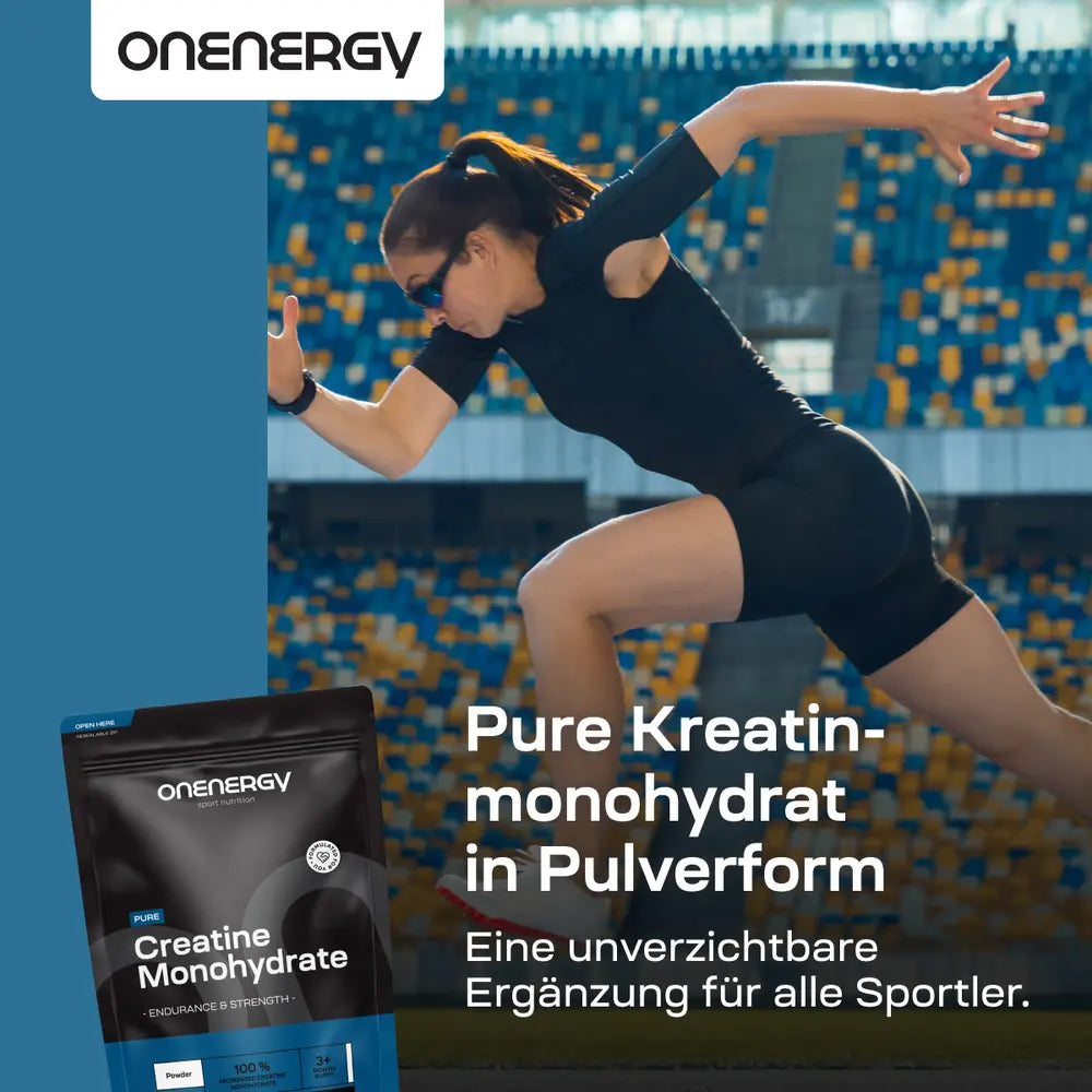 OnEnergy | Pure Kreatinmonohydrat in Pulverform – 1000 g