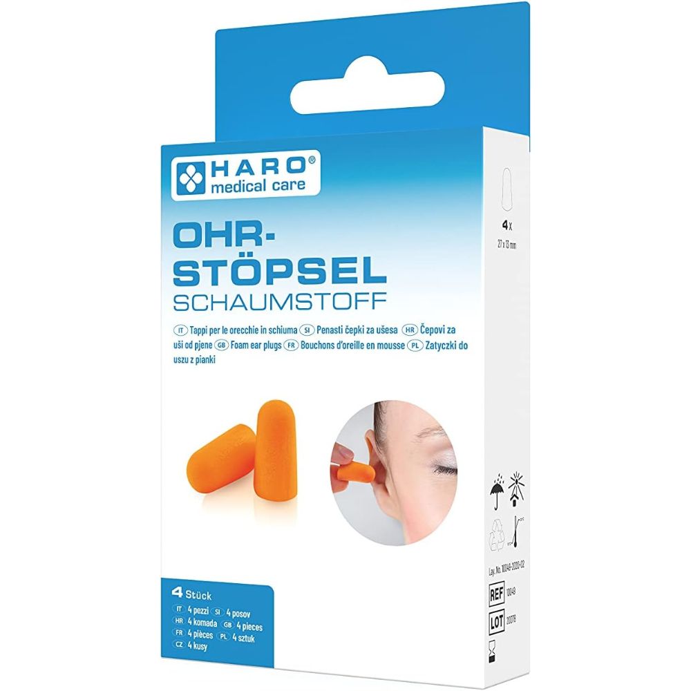 Haro Ohrstöpsel · 4 Stück