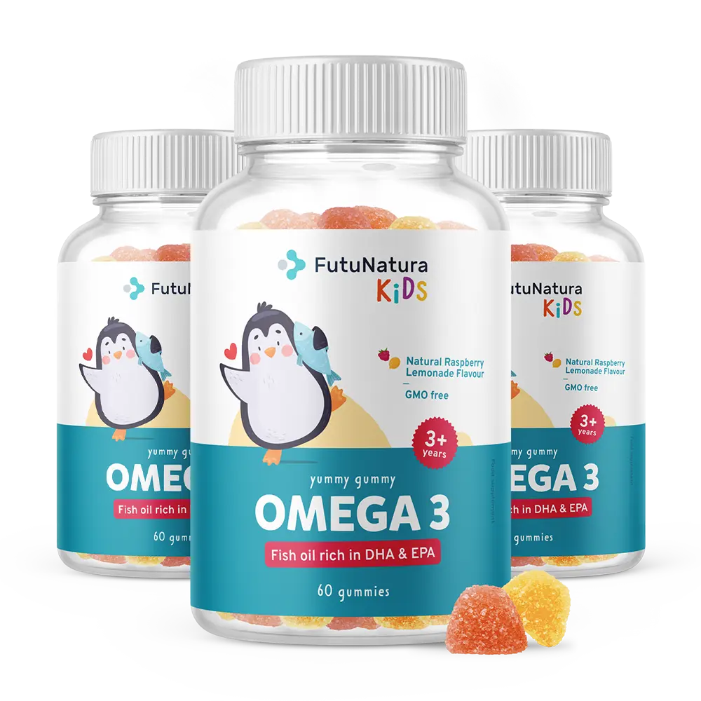 FutuNatura Omega-3 Gummies für Kinder · zur Unterstützung des Gehirns und der Sehkraft – Bild 6