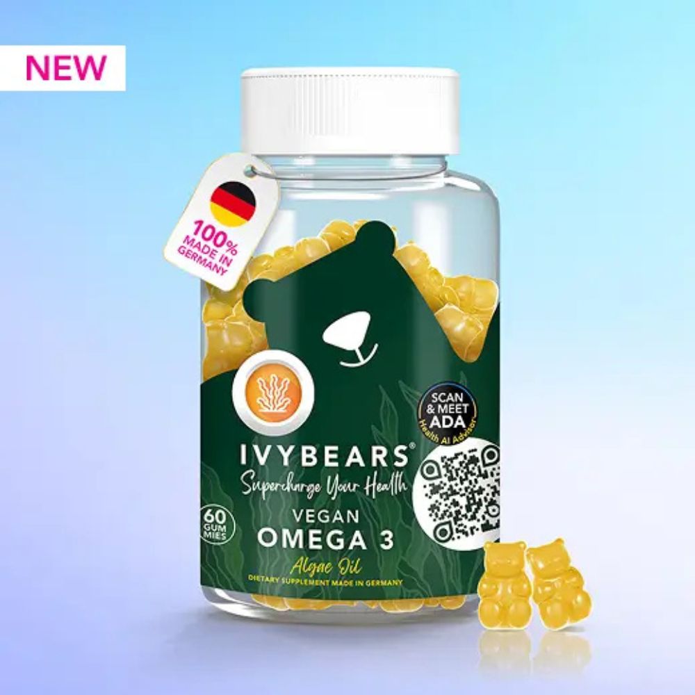 IvyBears Vegan Omega 3 · 60 Gummibärchen