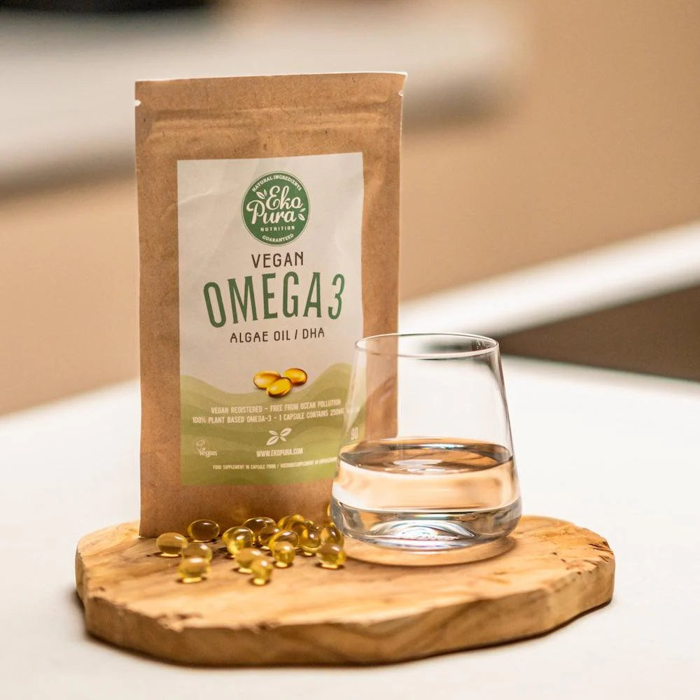Ekopura Nutrition Vegan Omega 3 Algenöl · 90 Kapseln – Bild 2