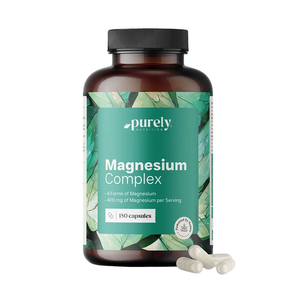 Purely Magnesiumkomplex 400 mg · 180 Kapseln