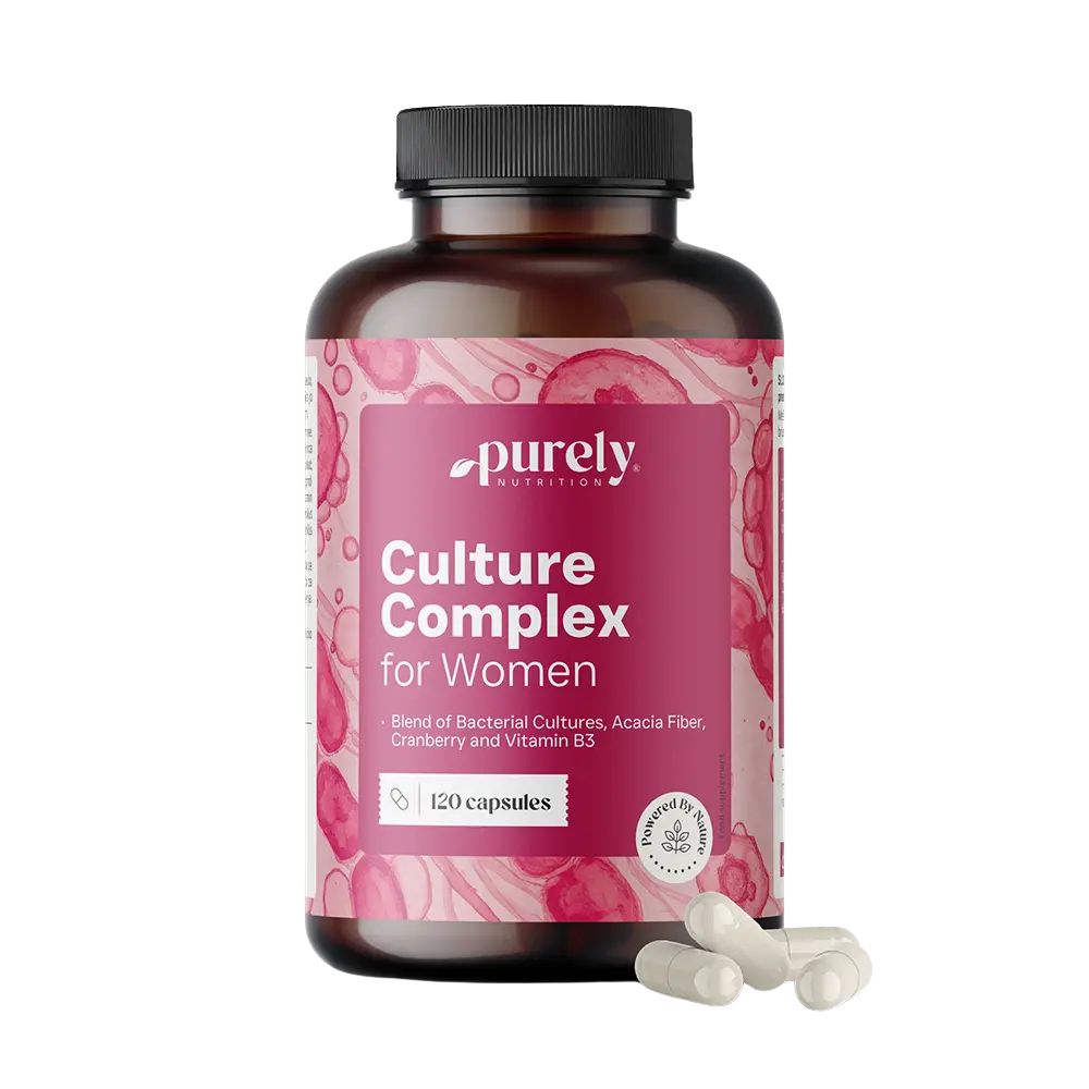 Purely Frauen-Komplex mit mikrobiellen Kulturen · 120 Kapseln