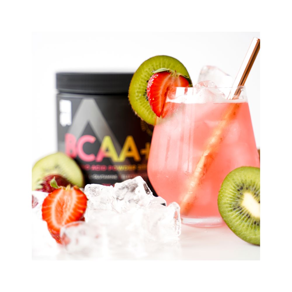 Puls Nutrition BCAA+ mit Erdbeere und Kiwi Geschmack · 300 g – Bild 2