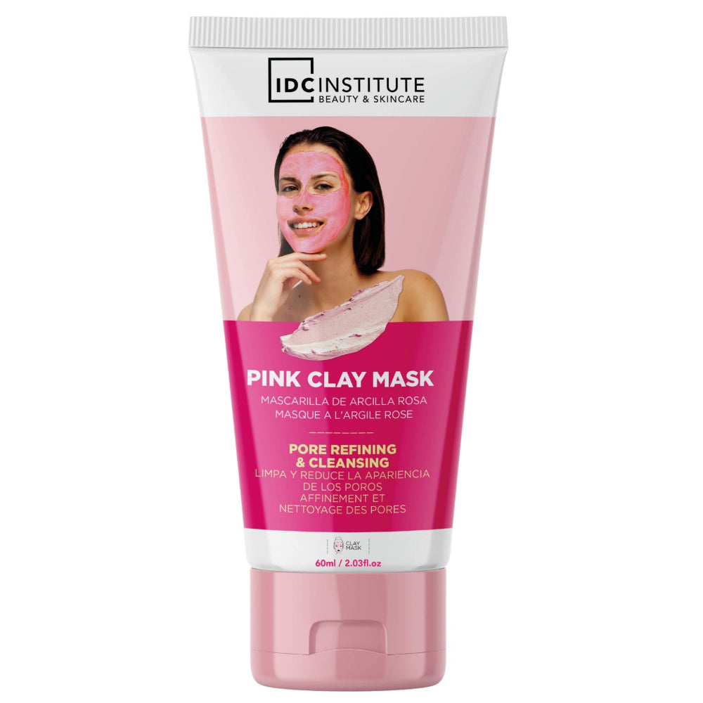IDC Institute Rosa Tonerde-Maske "Pink Clay" · 60ml