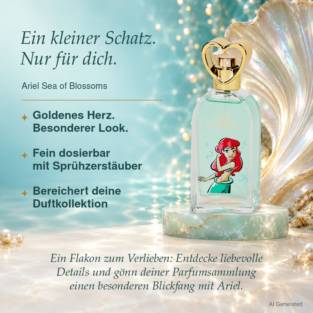 Disney Princess Ariel Sea of Blossoms Eau de Parfum – 50 ml Limited Edition