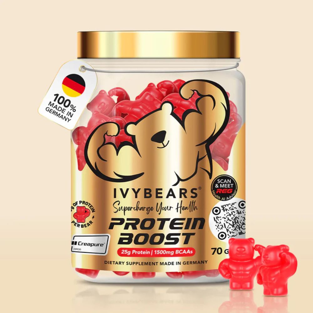 IvyBears Protein Boost · Muskelaufbau & Erholungsunterstützung