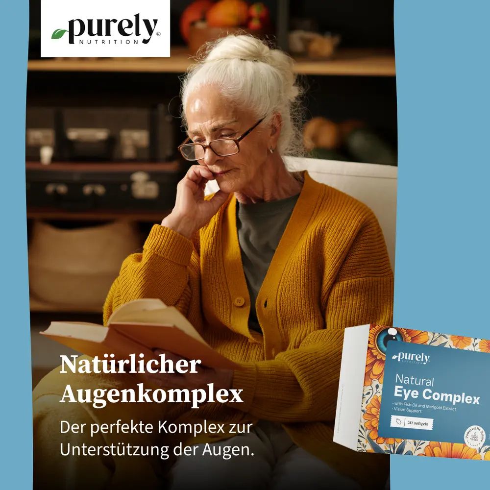 Purely Natürlicher Augenkomplex · 30 Weichkapseln – Bild 2