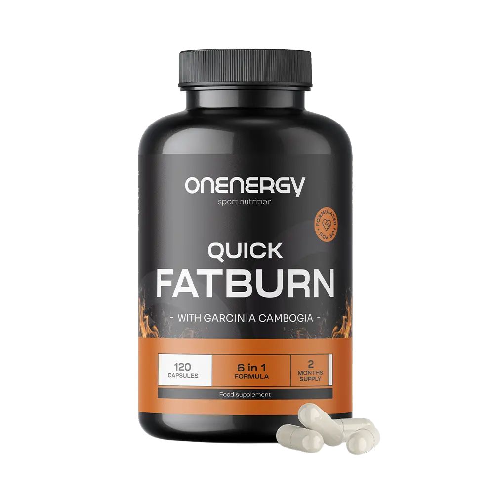 OnEnergy Quick FatBurn für Fettstoffwechsel & Gewichtsregulierung · 120 Kapseln