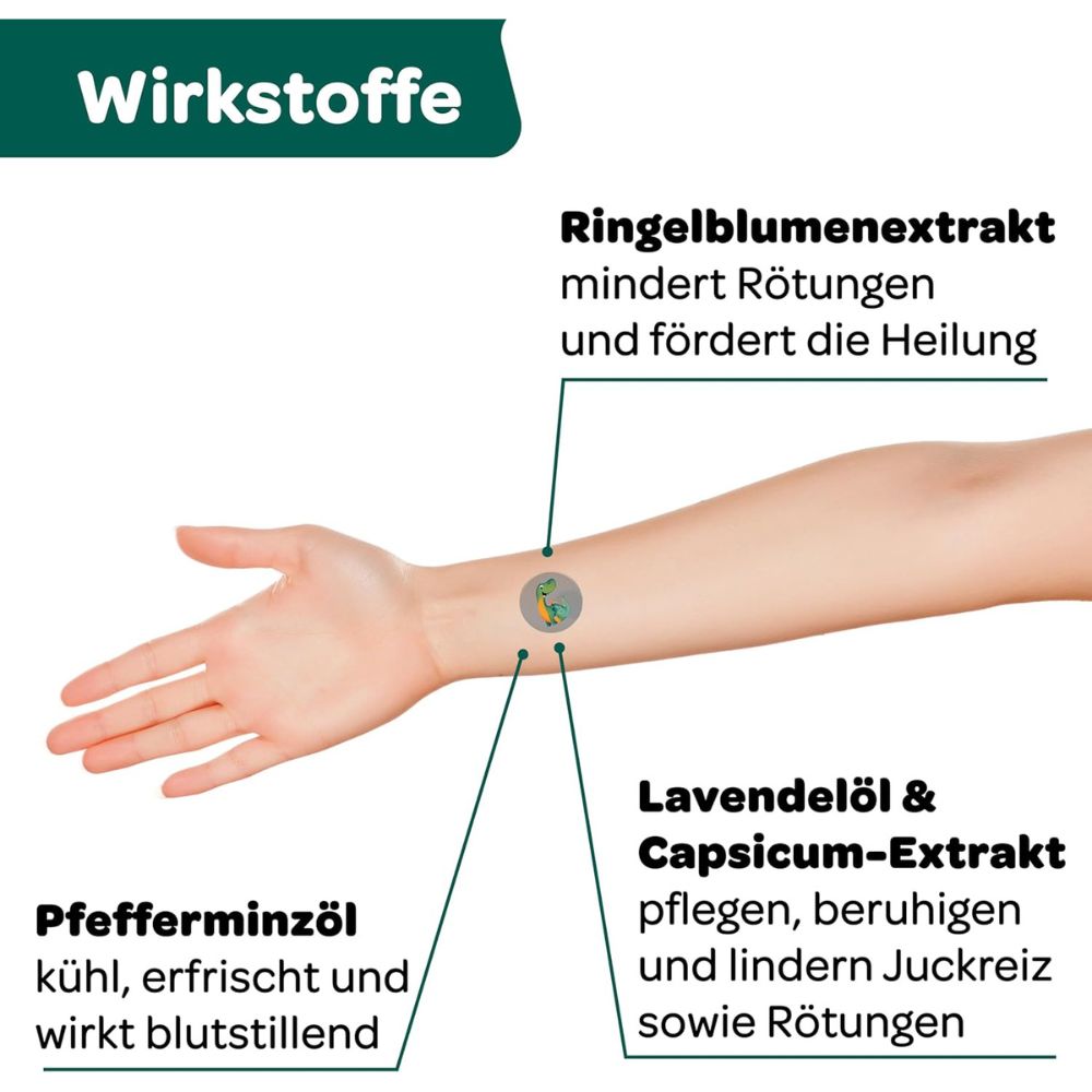 Novokill Recotin Mückenpflaster · Natürliche Hilfe bei Insektenstichen · 30 St – Bild 2