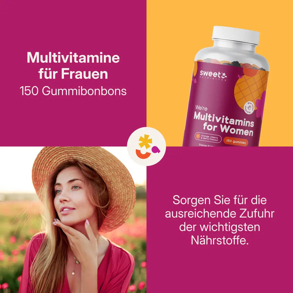 Sweet Nutribites Multivitamine für Frauen · 150 Gummies – Bild 2