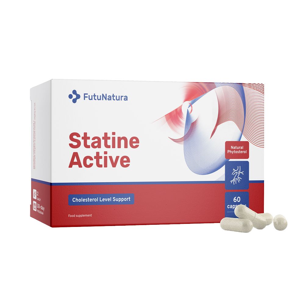 FutuNatura Statine Active für Cholesterinspiegel im Blut · 60 Kapseln