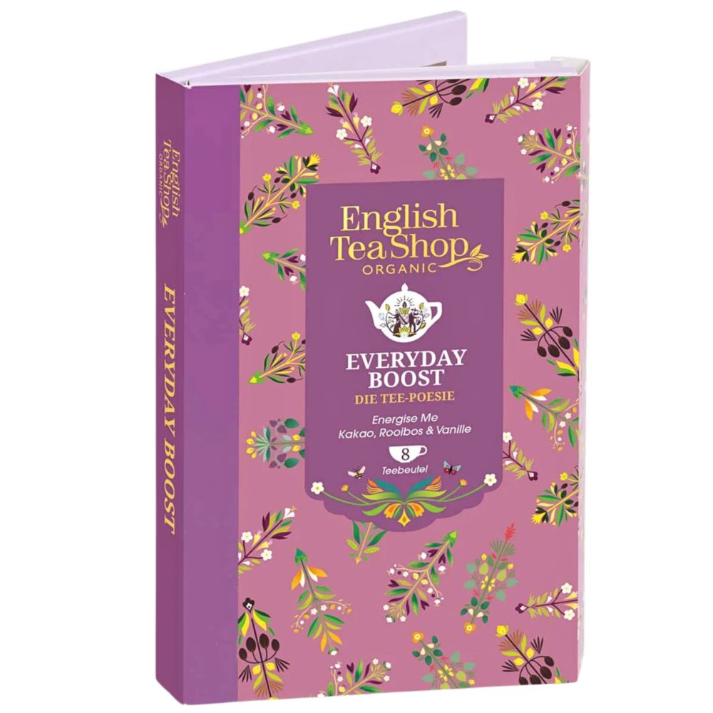English Tea Shop Tee Geschenk "Everyday Boost" Tee-Poesie · 8 Teebeutel