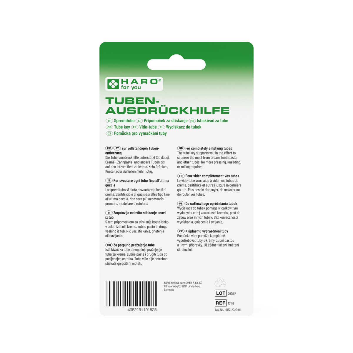 Haro Tubenausdrückhilfe – Bild 2