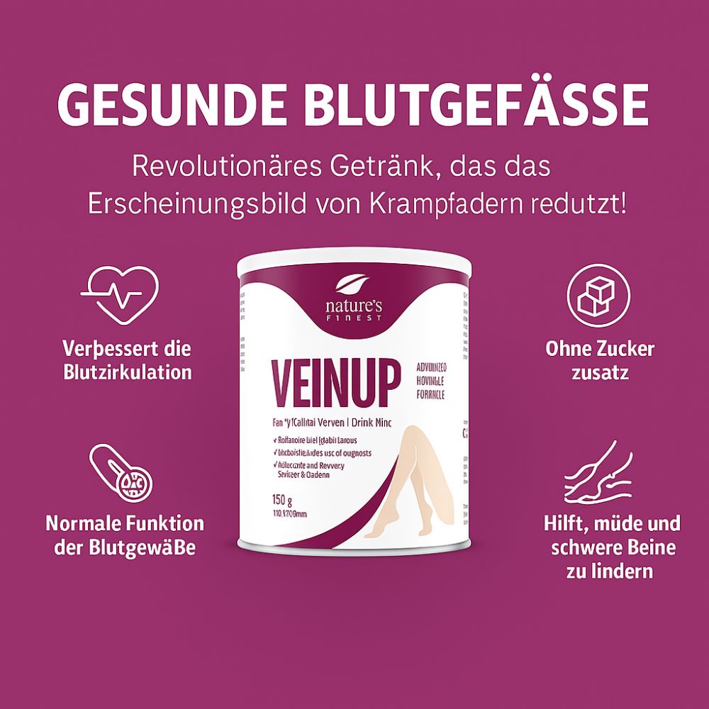 Nature's Finest VEIN UP · Krampfadern beseitigen – Bild 2