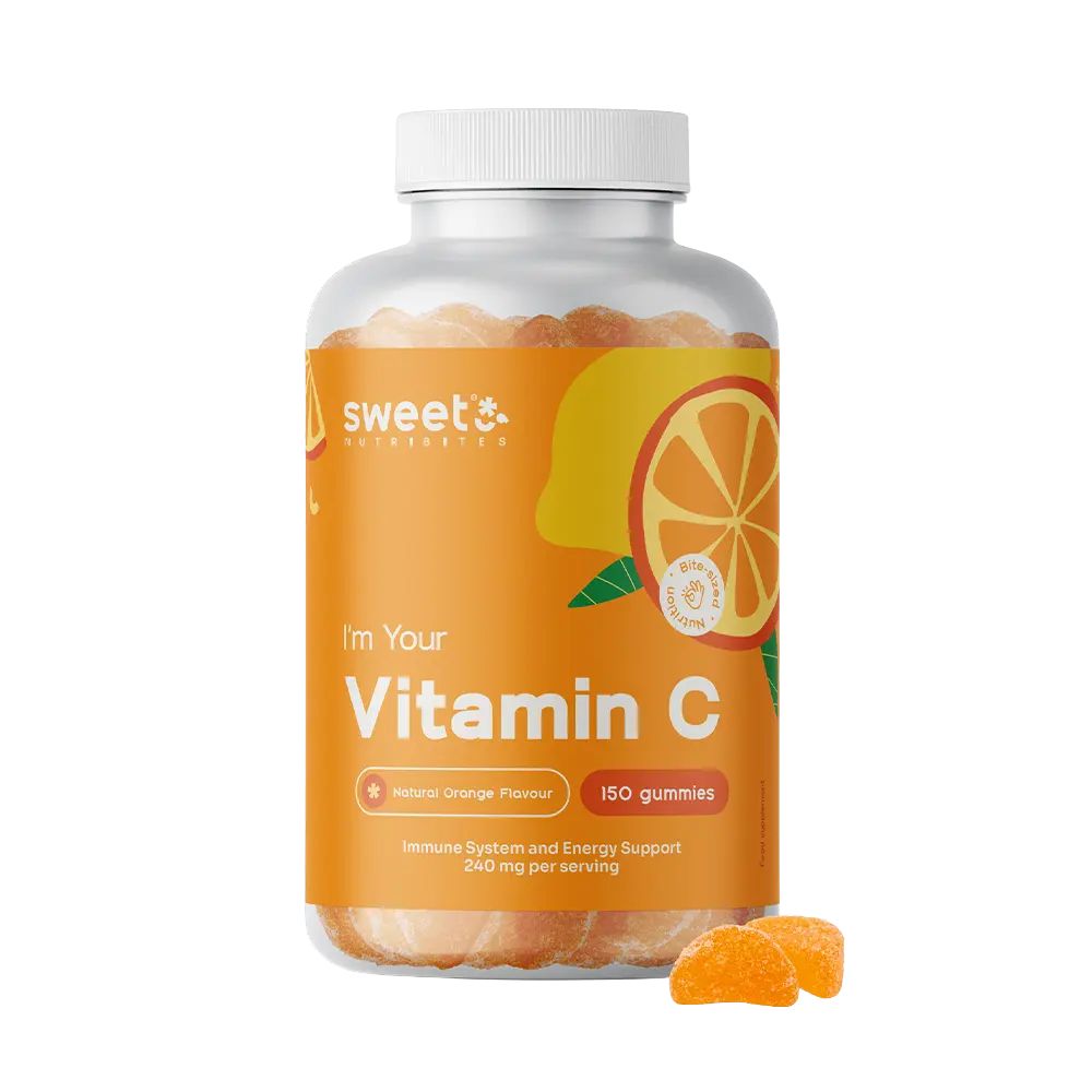 Sweet Nutribites Vitamin C 240 mg · Stärkung der Abwehrkräfte · 150 Gummibonbons