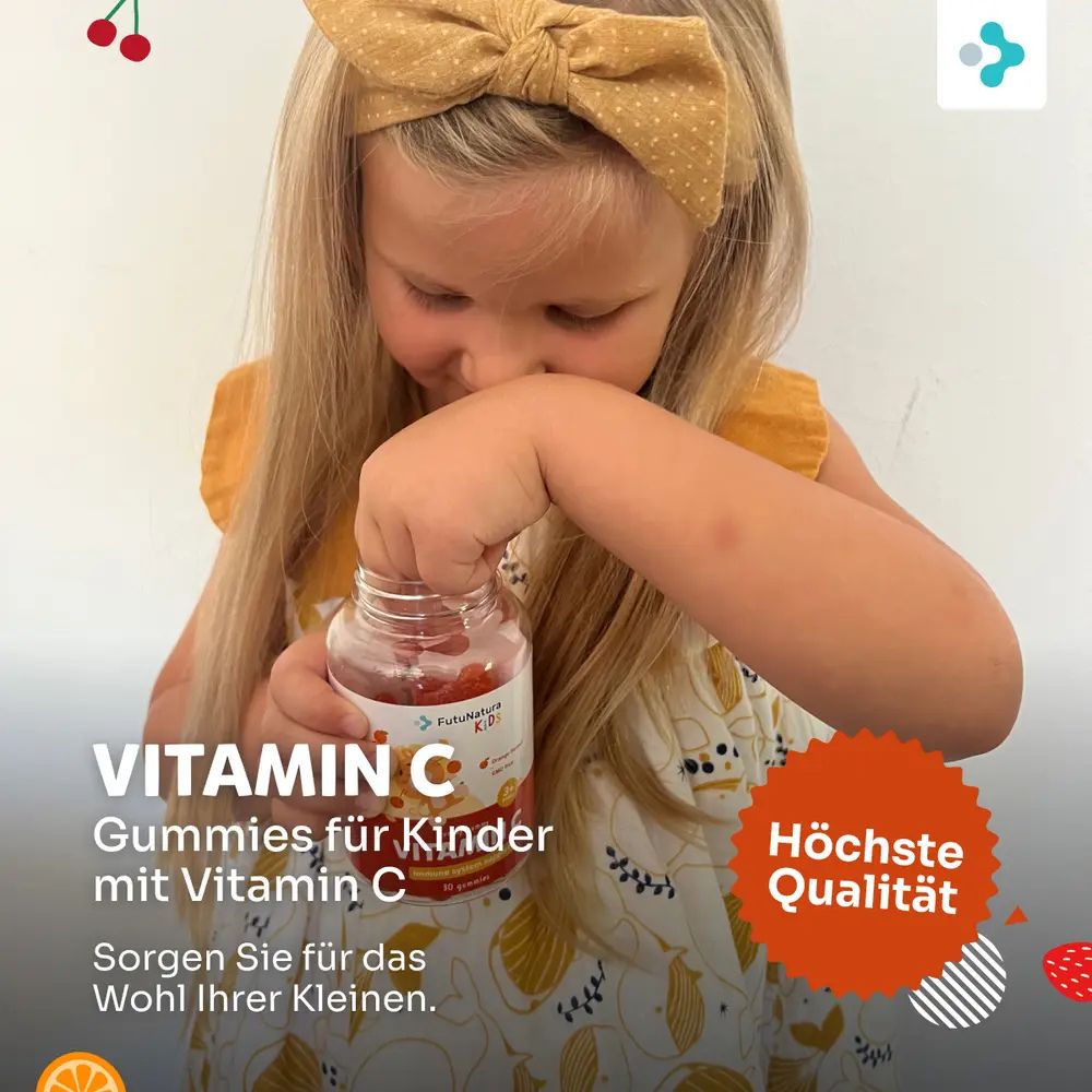 FutuNatura KIDS Bienchen Set (150 Gummibärchen) Omega 3 · Royal · Vitamin C – Bild 4