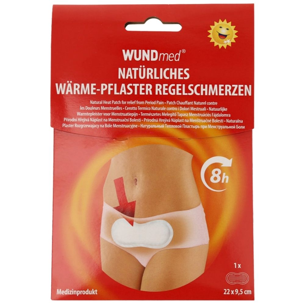 WUNDmed Wärme Pflaster für Regelschmerzen 22x9cm · 1 Stück