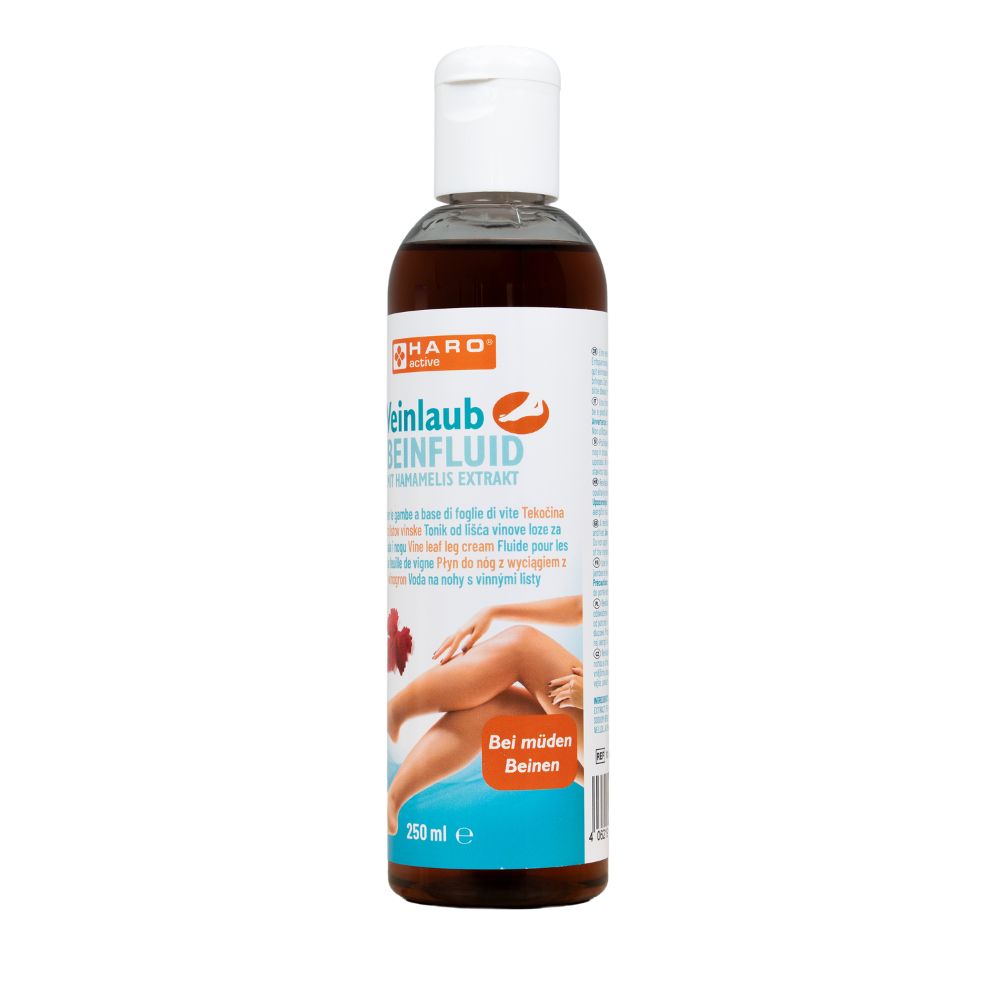 Haro Weinlaub Beinfluid · wohltuend bei müden und schweren Beinen · 250 ml – Bild 2