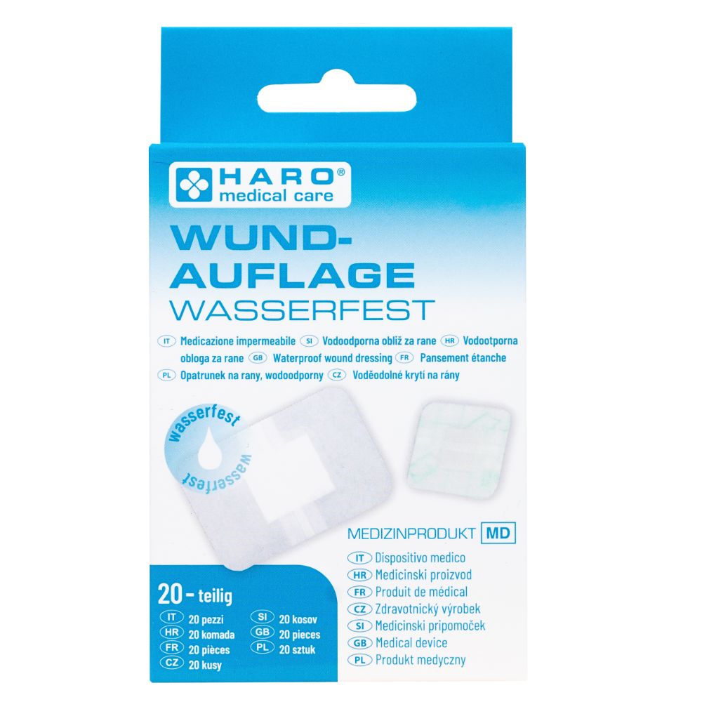 Haro Wundauflage wasserfest 20-teilig