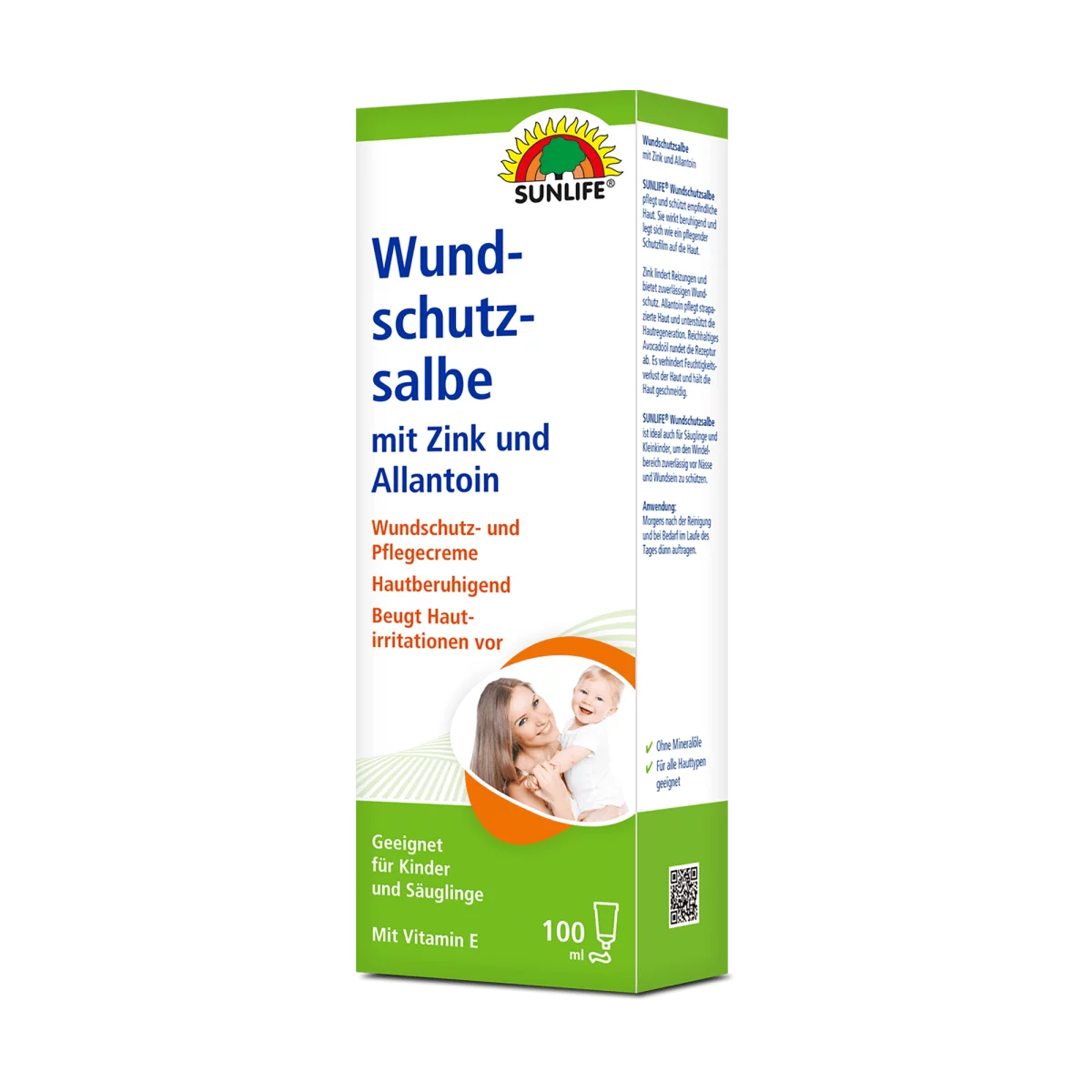 Sunlife Wundschutzsalbe mit Zink und Allantoin