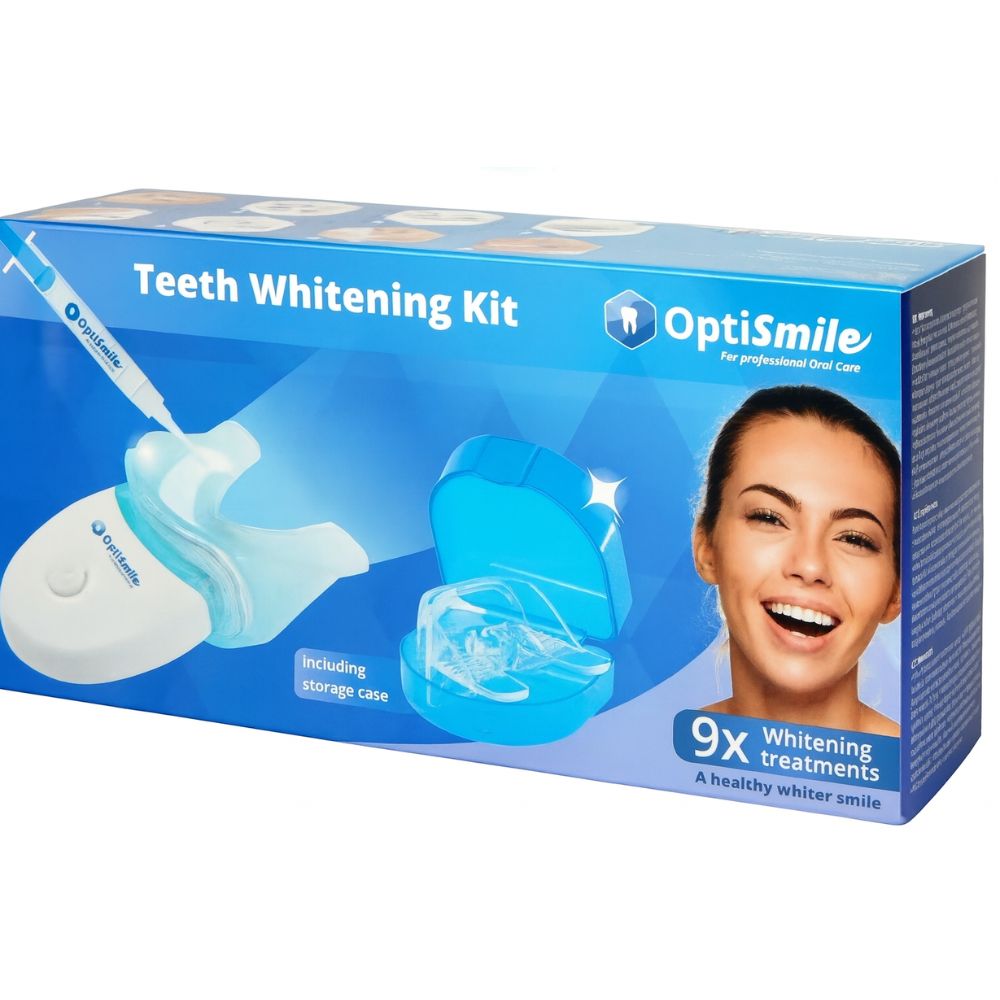 OptiSmile Zahnaufhellungsset für Zuhause · 9 Behandlungen