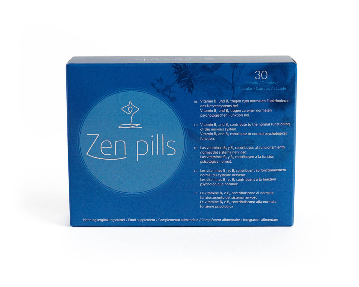 500Cosmetics Zen Pills · Tabletten gegen Stress und Angstzustände
