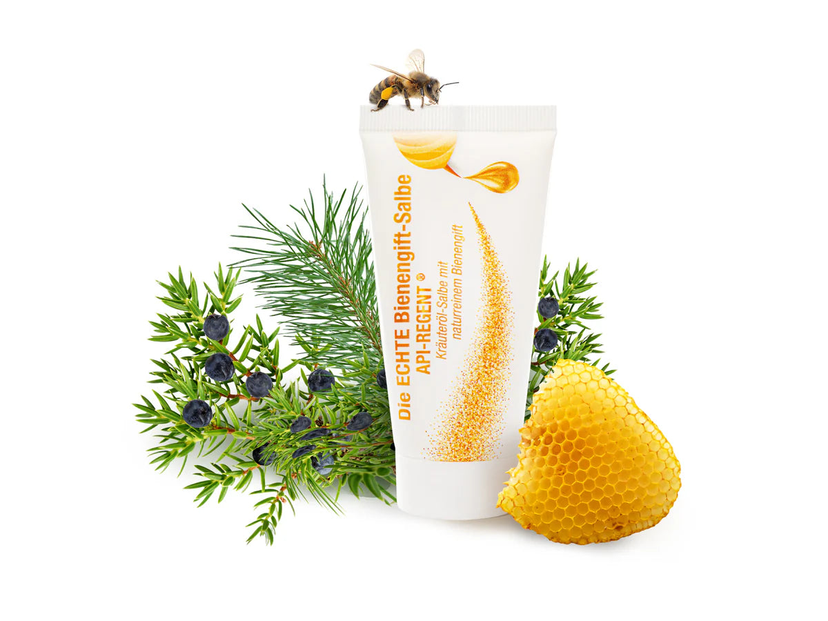 Schloßwald-Bienengut Die ECHTE Bienengift-Salbe API-HOT® + API-REGENT® (2x50ml) + Gratis Probe – Bild 6