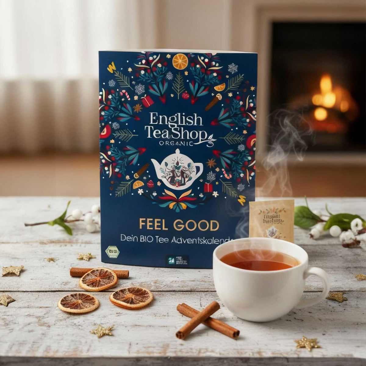 English Tea Shop | Adventskalender "Feel Good" - 24 Bio Tees