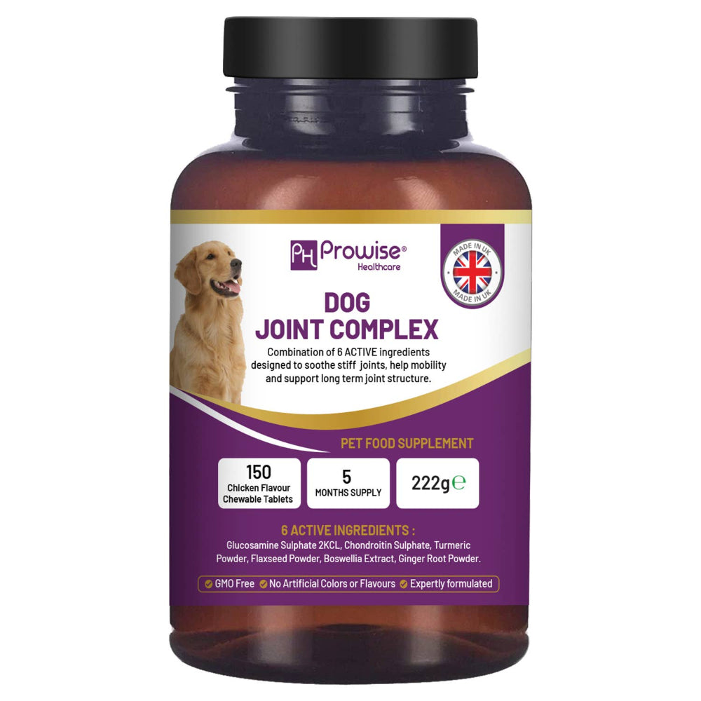 Prowise Healthcare | Hunde-Gelenkergänzung mit Hähnchen-Geschmack - 150 Kau-Tabletten