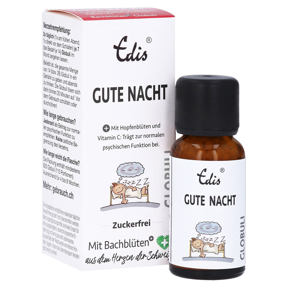 Edi Edis Gute Nacht Bio Bachblüten Globuli