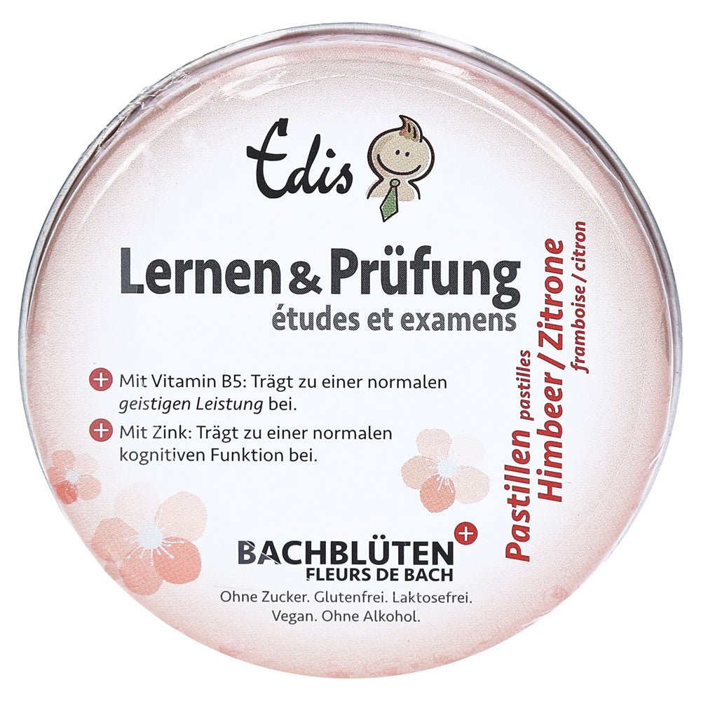 Edi Edis Lernen und Prüfung Bio Bachblüten Pastillen
