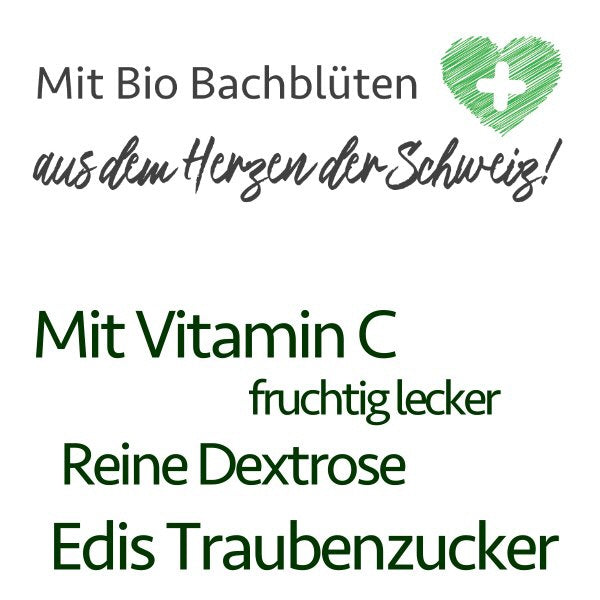 Edi Edis Stress & Alltagshetze Bio Bachblüten Traubenzuckertabletten – Bild 2