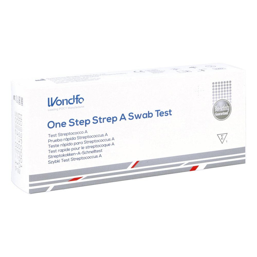 Wondfo | Streptokokken A / Scharlach Selbsttest (Einzelverpackung)