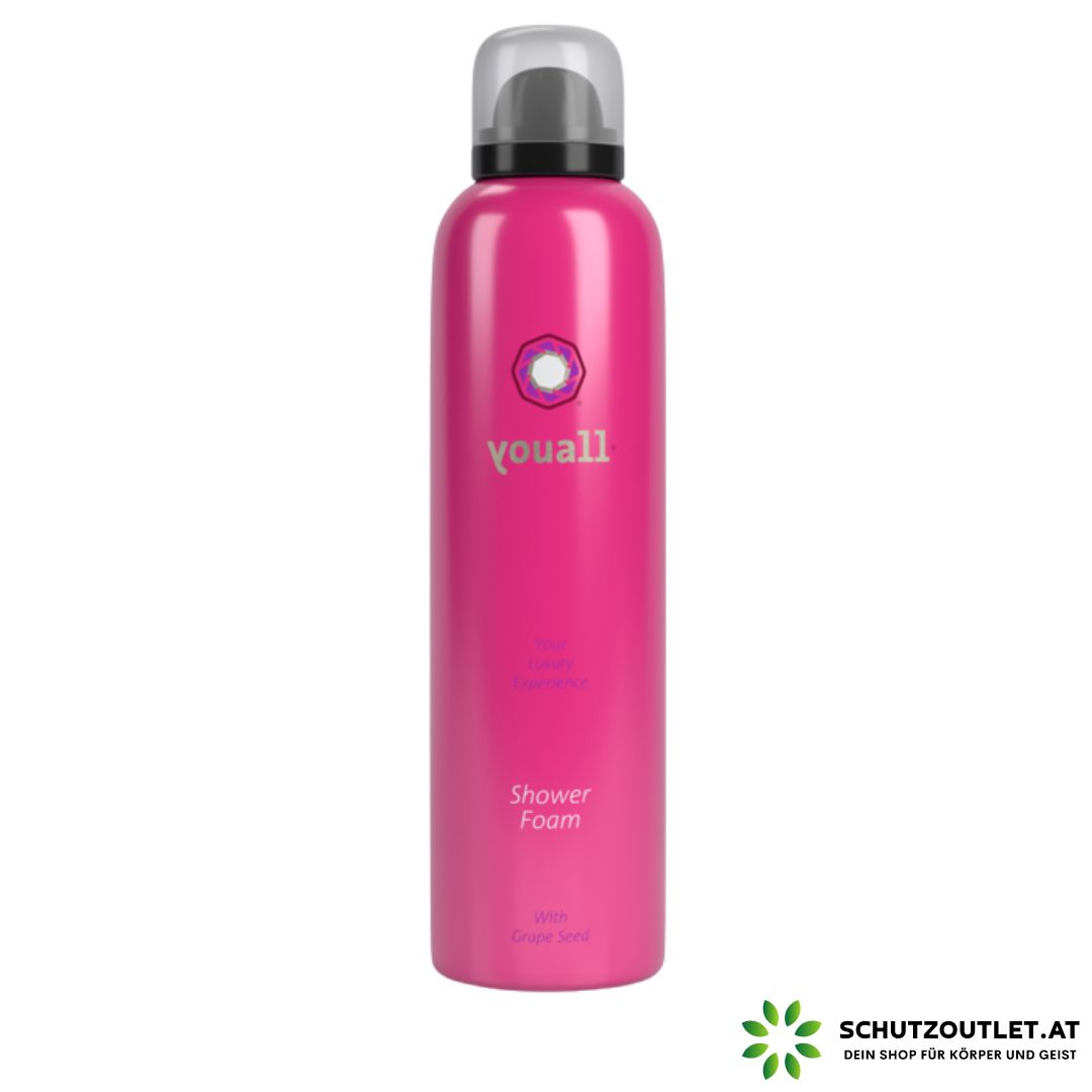 Youall Duschschaum mit Traubenkernöl · 200 ml