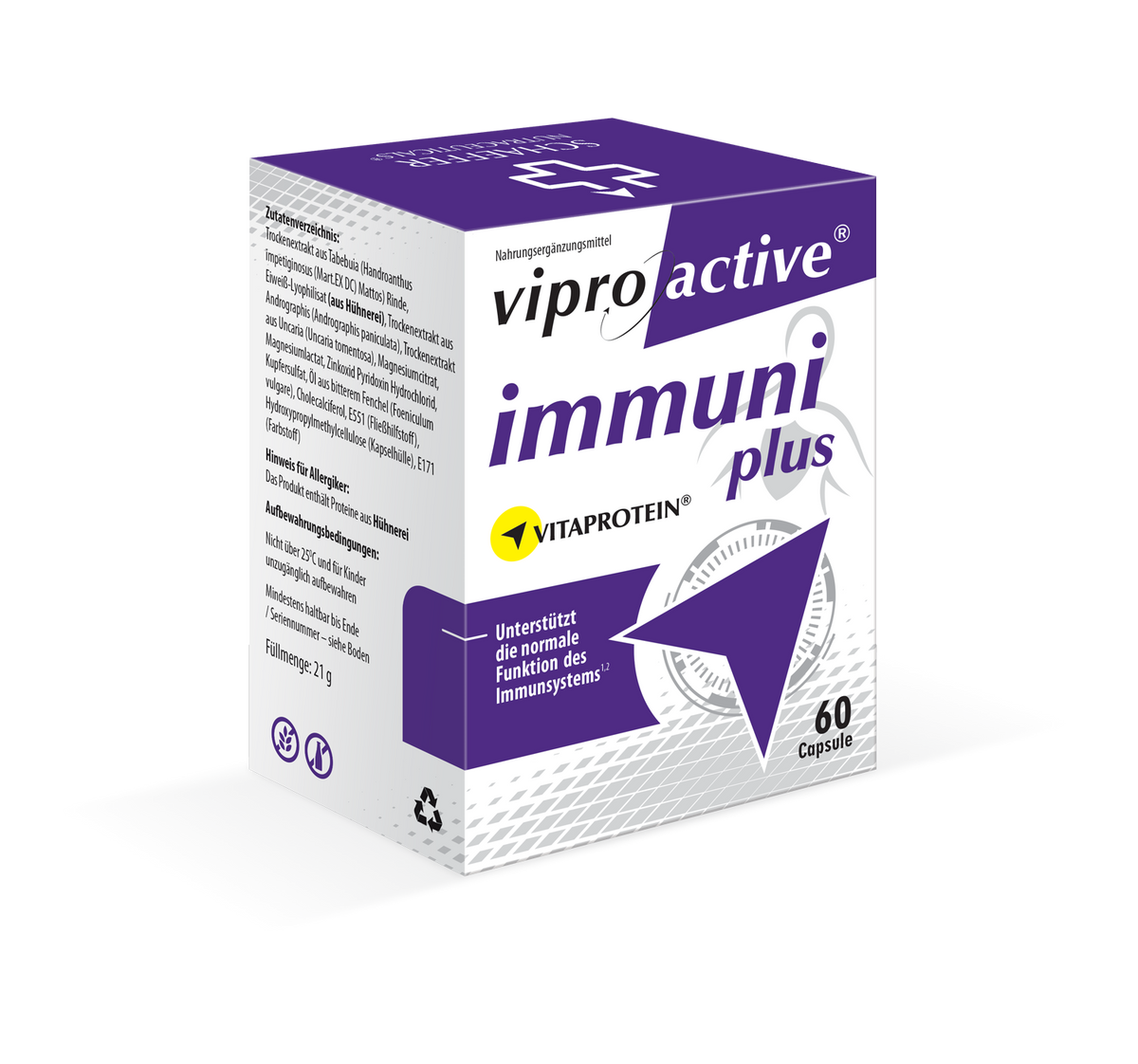 Viproactive® Immuni Plus Stärkt dein Immunsystem auf natürliche Weise