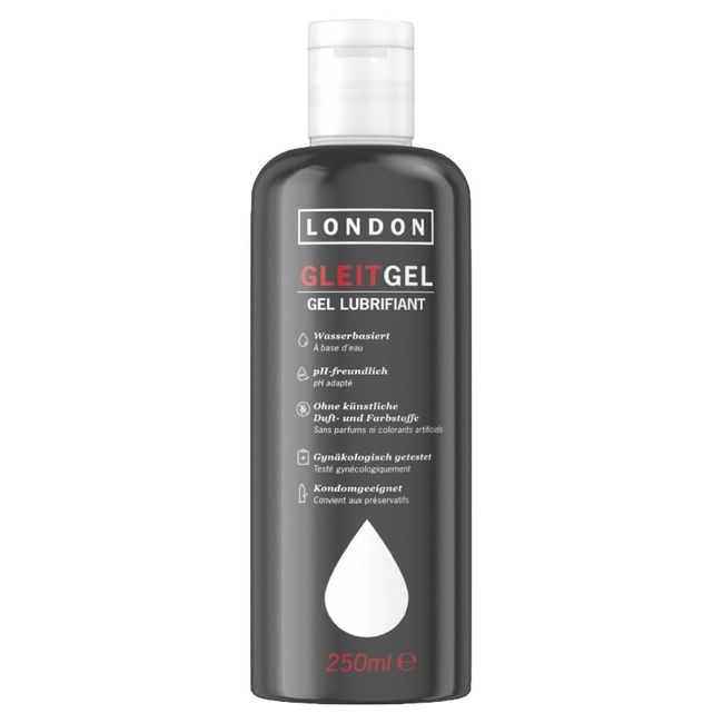 London «Gleitgel» 250 ml pH-freundliches Gleitgel ohne künstliche Duft- und Farbstoffe