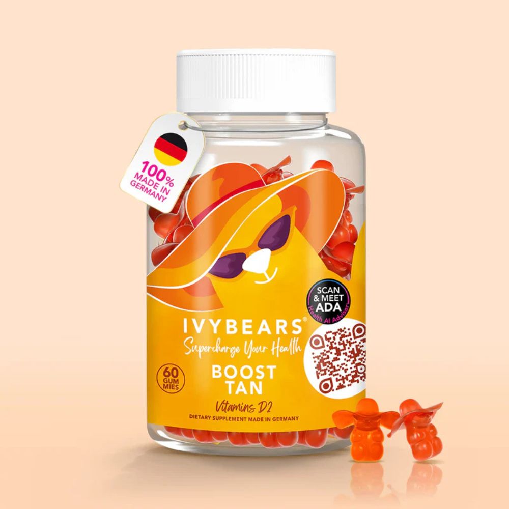 IvyBears Boost Tan · Gummibärchen für eine natürliche Sommerbräune