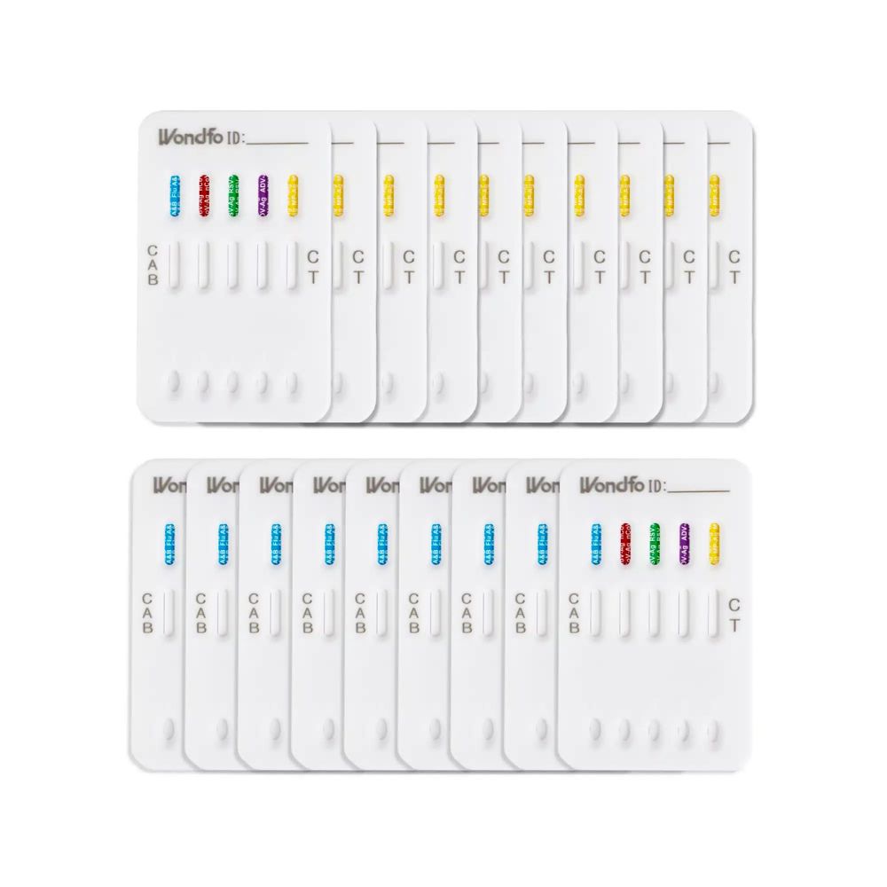 BISAF | COMBO 6in1: SARS-CoV-2, Flu A/B, RSV, Adenovirus, Mycoplasma – 20 Tests + Gratis Nanovio FFP2