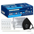 Deepblue | 6in1  Profi Antigen Combo Test für COVID-19 (Corona), Grippe A/B, RSV, Adenovirus & Mycoplasma (MP) 15 Stück Packung