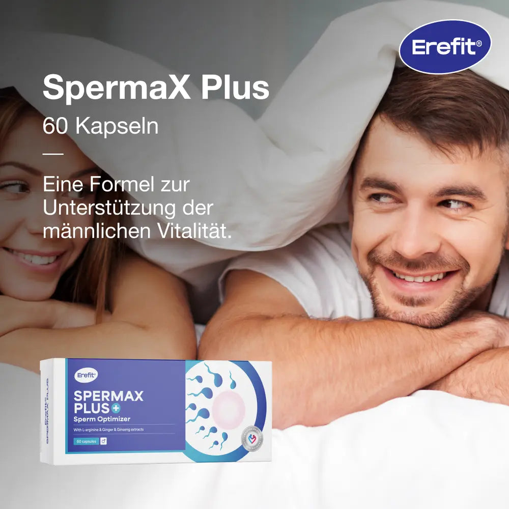 Erefit SpermaX Plus für Spermienunterstützung · 60 Kapseln – Bild 2