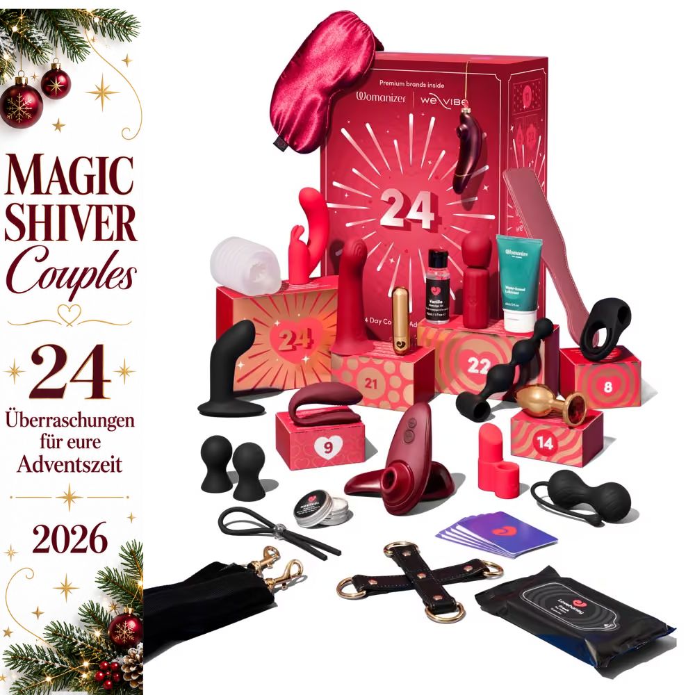 Magic Shiver Erotik-Adventskalender „Couples“ 2026 – mit Womanizer Liberty & We-Vibe Sync Lite