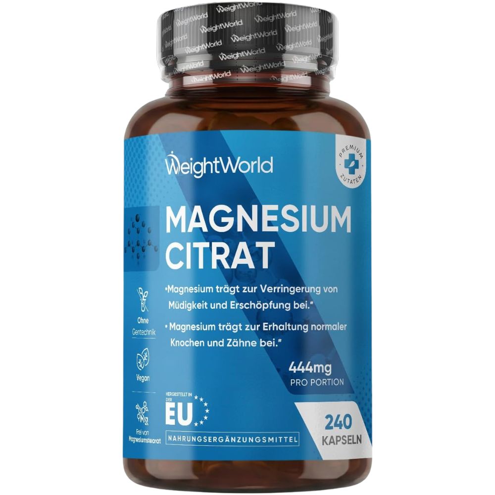 WeightWorld Magnesiumcitrat NEU