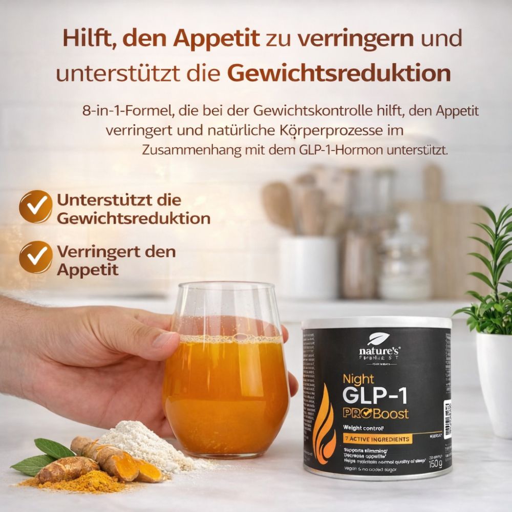 Nature's Finest | Night GLP-1 ProBoost – Fettstoffwechsel & Appetitkontrolle