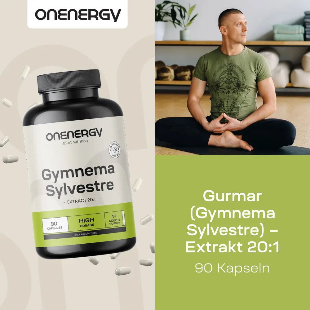 OnEnergy Gurmar (Gymnema Sylvestre) · Extrakt 20:1 · 90 Kapseln – Bild 4