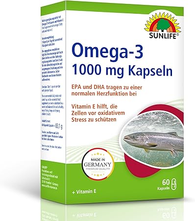 Sunlife Omega-3 1000 mg Kapseln