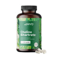 Purely | Cholinbitartrat 750 mg für Leber- & Fettstoffwechsel - 120 Kapseln